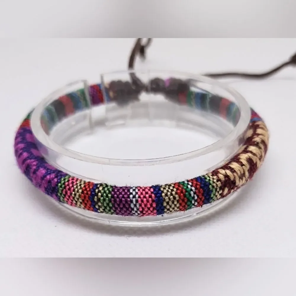 Men's bracelet striped punk hemp new e58‎